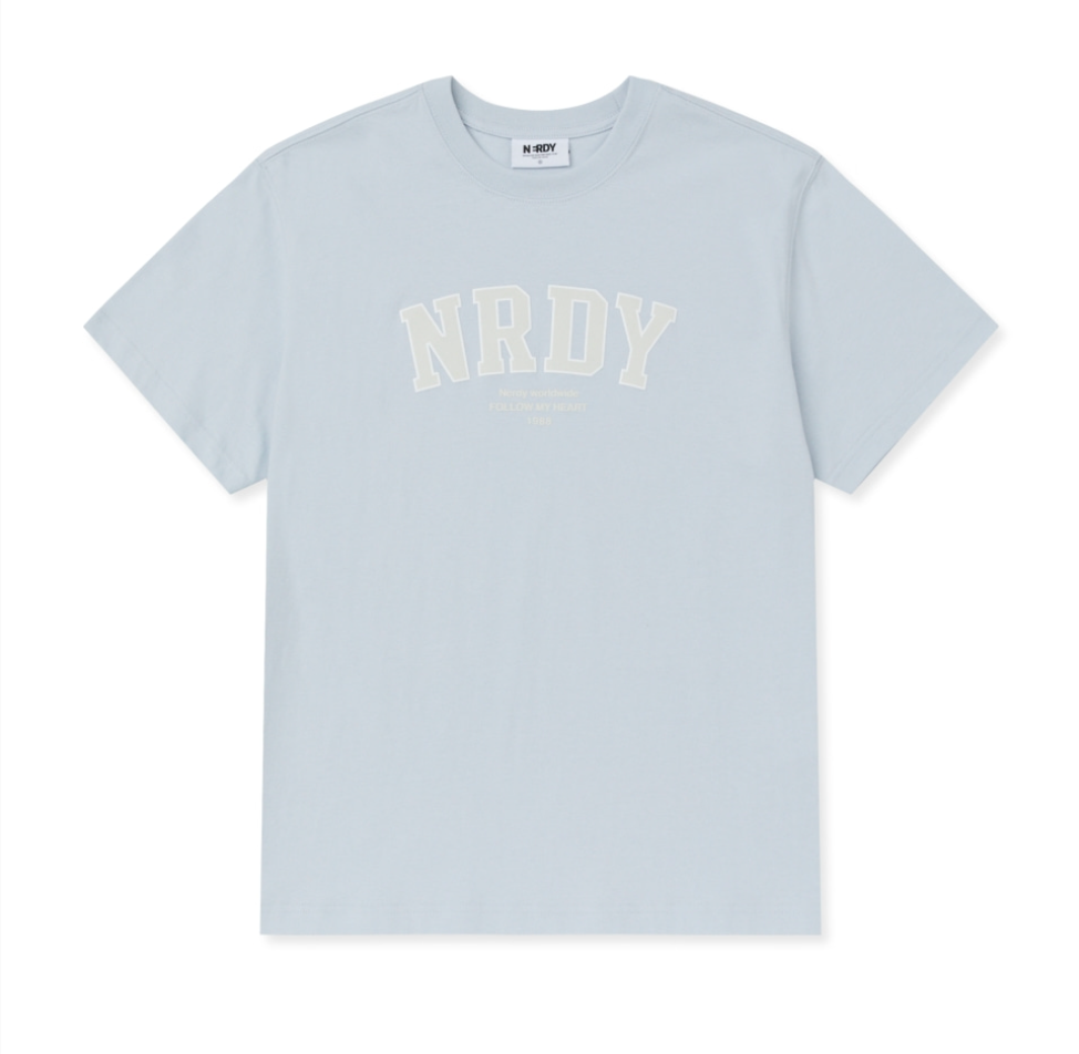 韓國 Nerdy Arch Logo S/S T-Shirt【NY025】