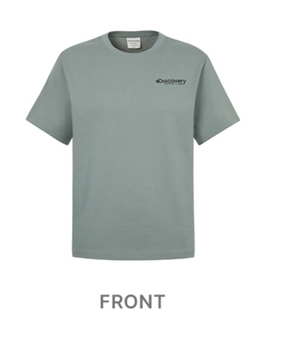 韓國 Discovery Freshvent Washing Box Logo Short-Sleeve T-Shirt【DY037】