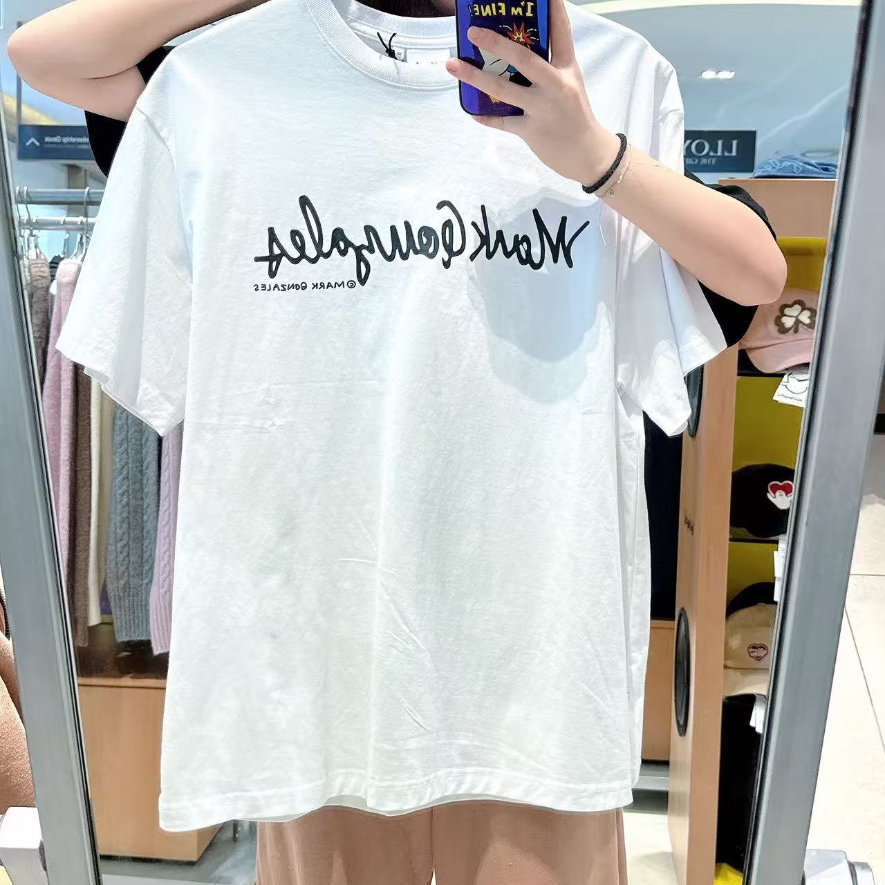 韓國 Mark Gonzales Sign Logo Short Sleeve T-Shirt【MG231】