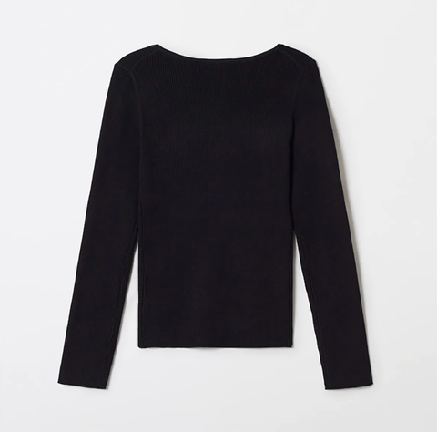 韓國 SPAO Square Neck Knit【SP204】