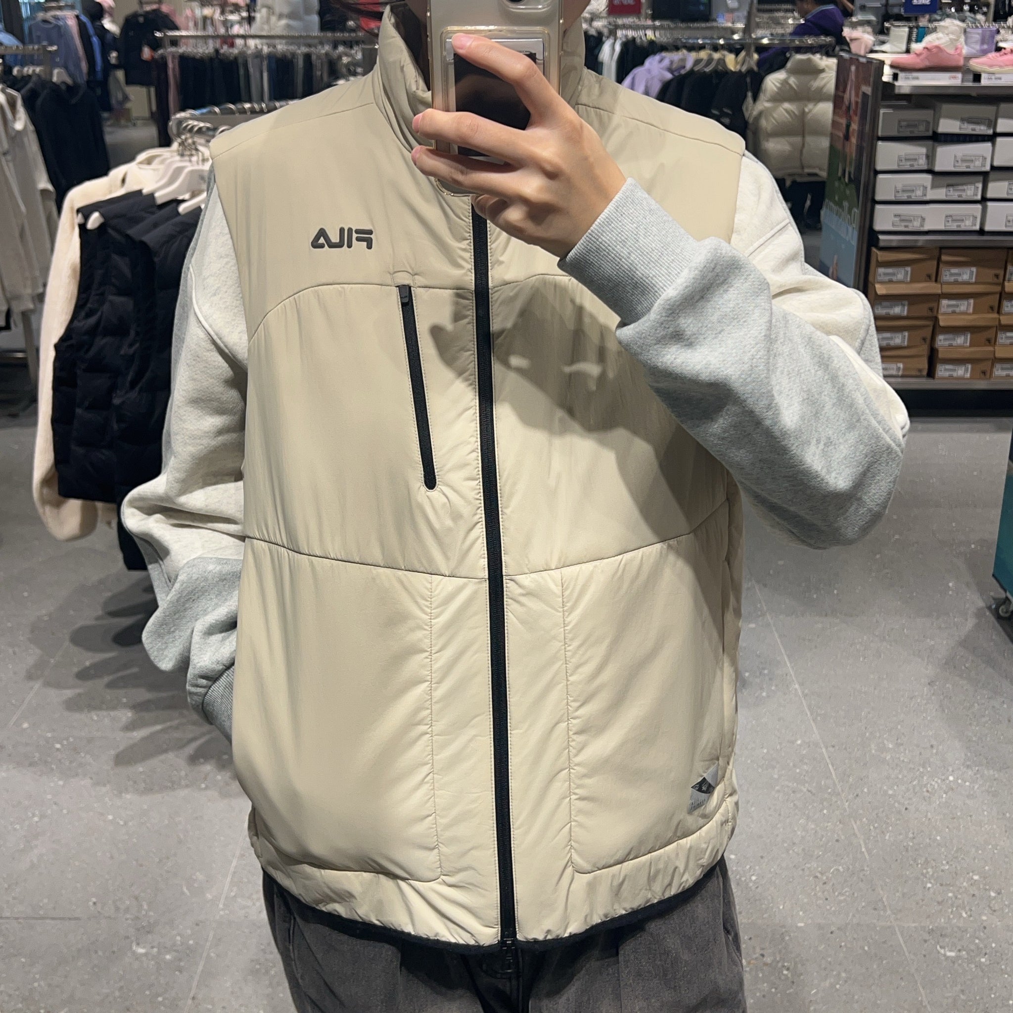 韓國 FILA Running Lightweight Padded Vest【FA014】