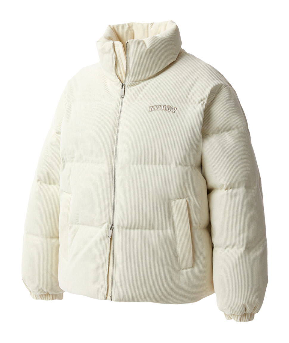 韓國 Nerdy Corduroy Down Jacket (鴨絨)【NY016】