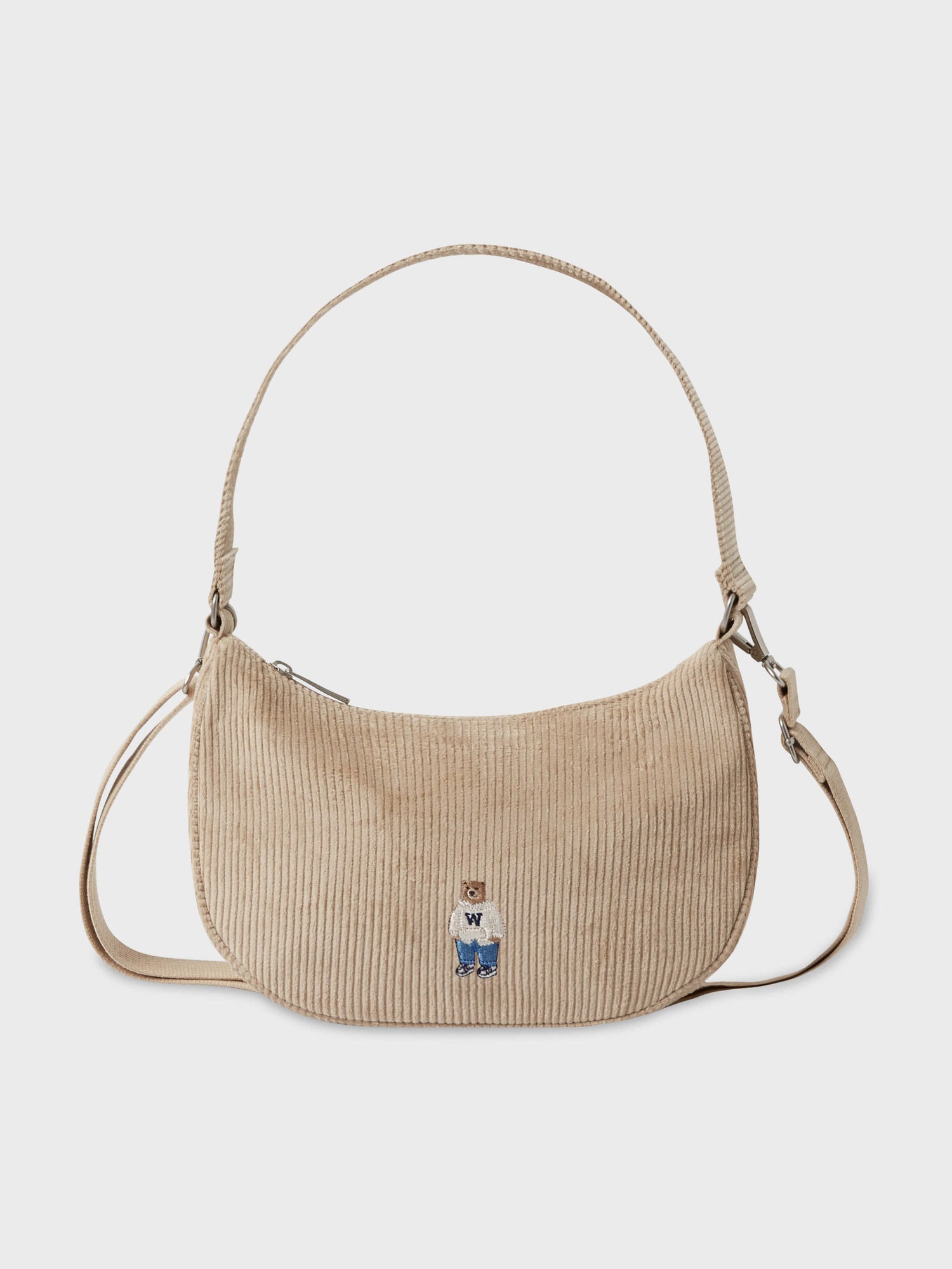 韓國 Who.A.U Corduroy Hobo Bag【WA202】