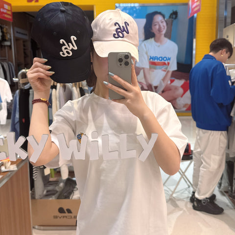 韓國 Wacky Willy Leo Satin Ball Cap【WW240】