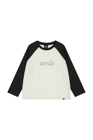 韓國 EMIS W 3/4 Sleeve Raglan T-Shirt【ES088】
