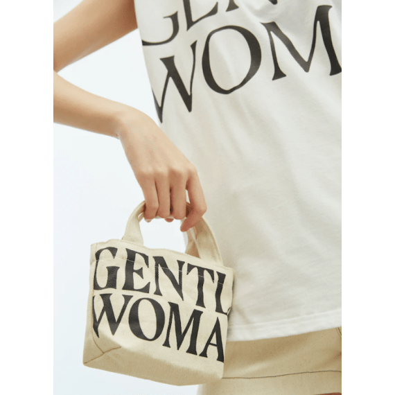 泰國直送 Gentle Woman Micro Canvas Tote | Black - STT Mall HK 靚太網購