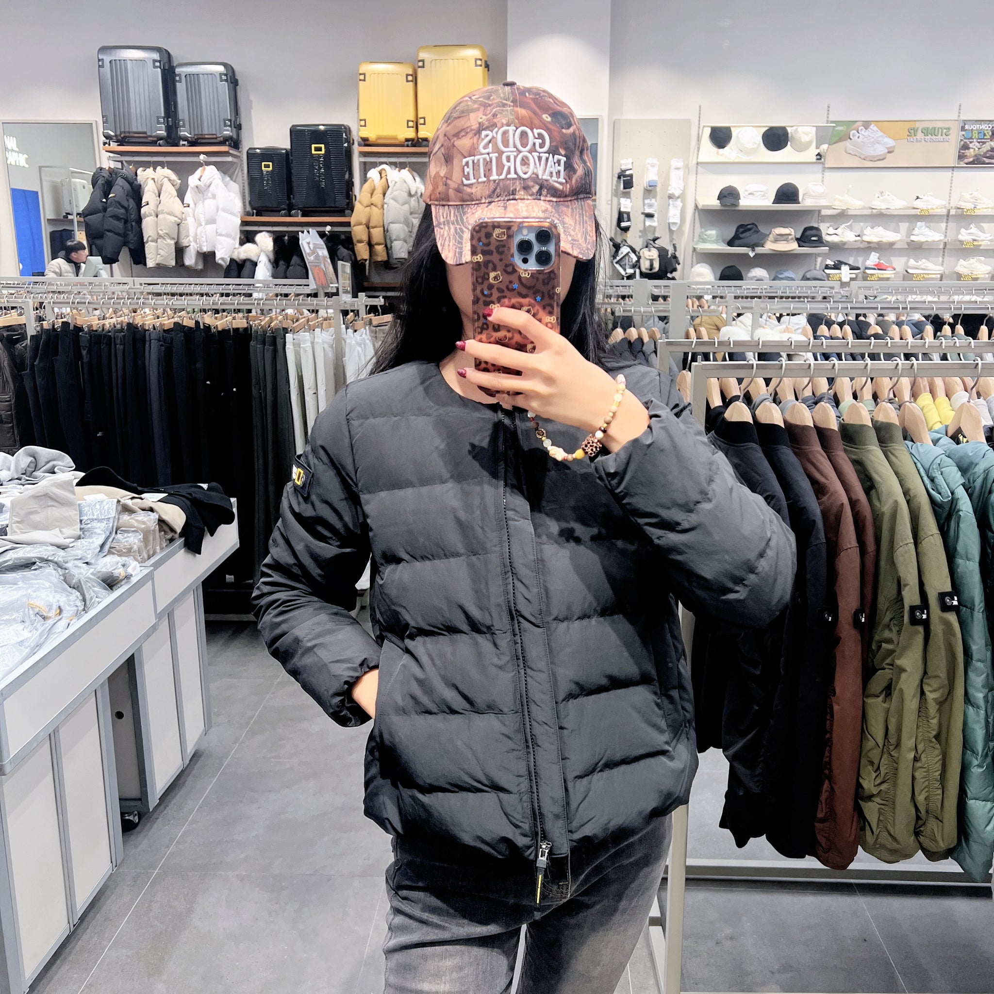 韓國 National Geographic Women's Heron U-Neck Lightweight Goose Down Jumper (鵝絨)【NG186】