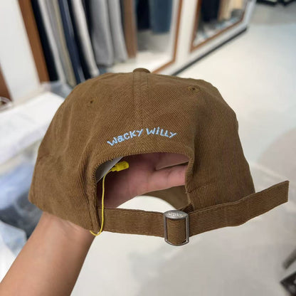 韓國 Wacky Willy Corduroy Kiki Ballcap【WW042】