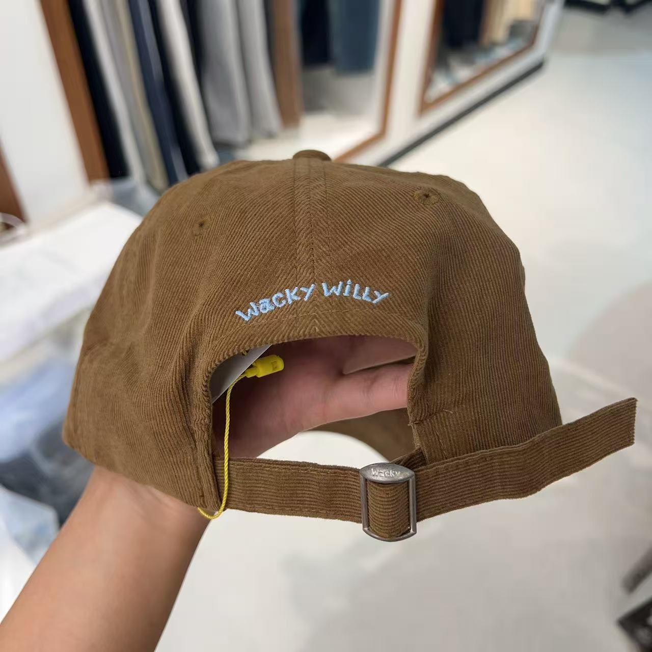 韓國 Wacky Willy Corduroy Kiki Ballcap【WW042】