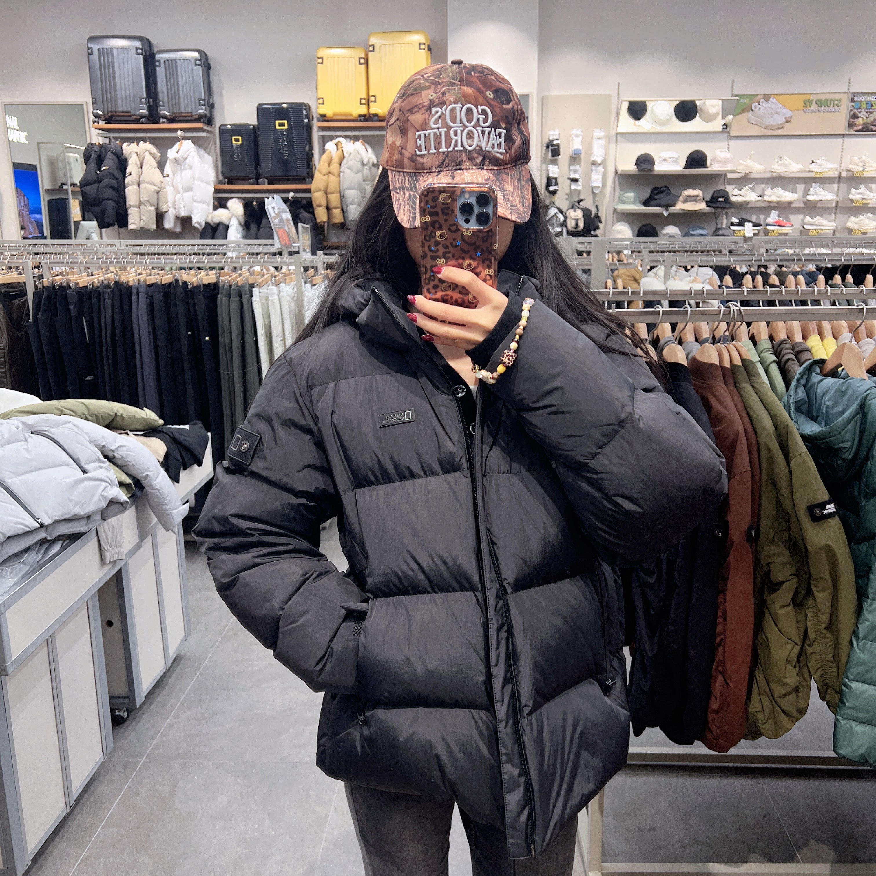 韓國 National Geographic Oberon Hoodie Goose Down Jumper (鵝絨)【NG191】