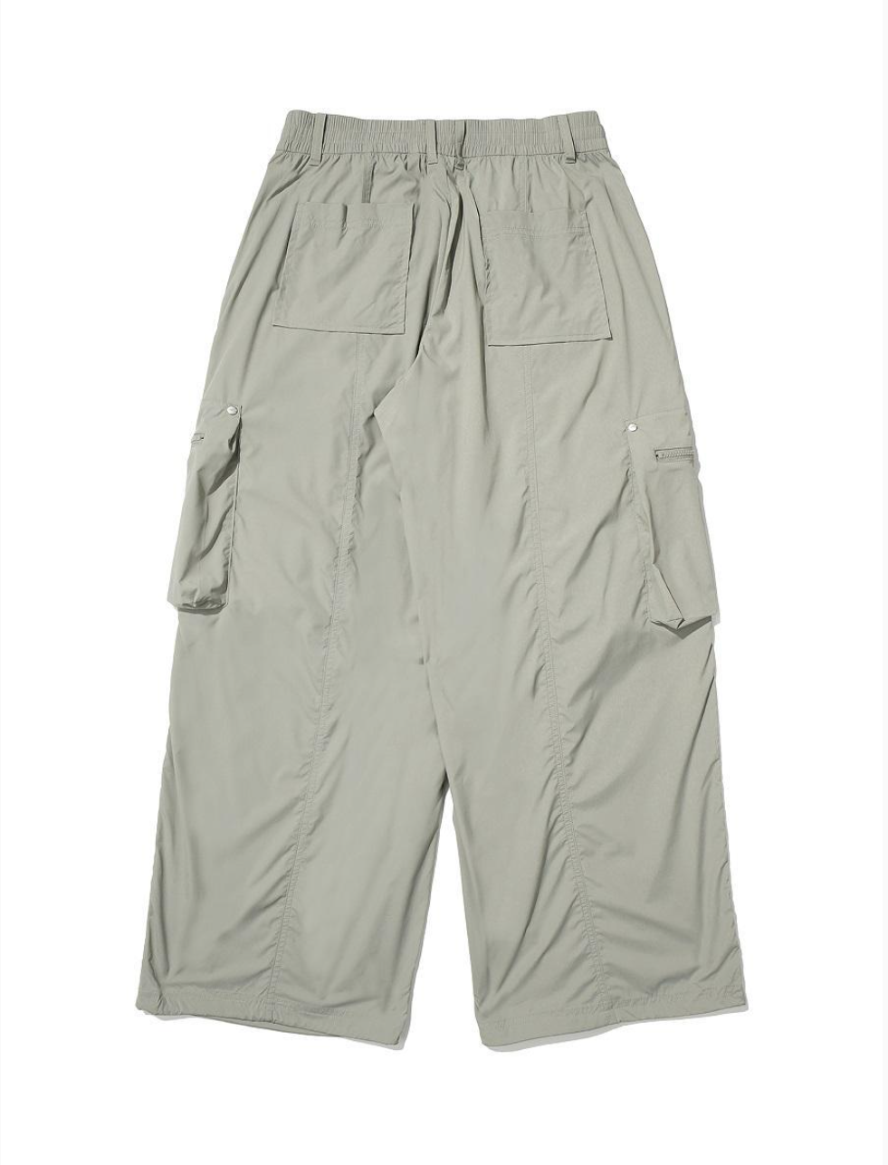 韓國 BBC Wide pleated cargo pants【BC127】