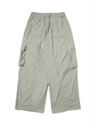 韓國 BBC Wide pleated cargo pants【BC127】