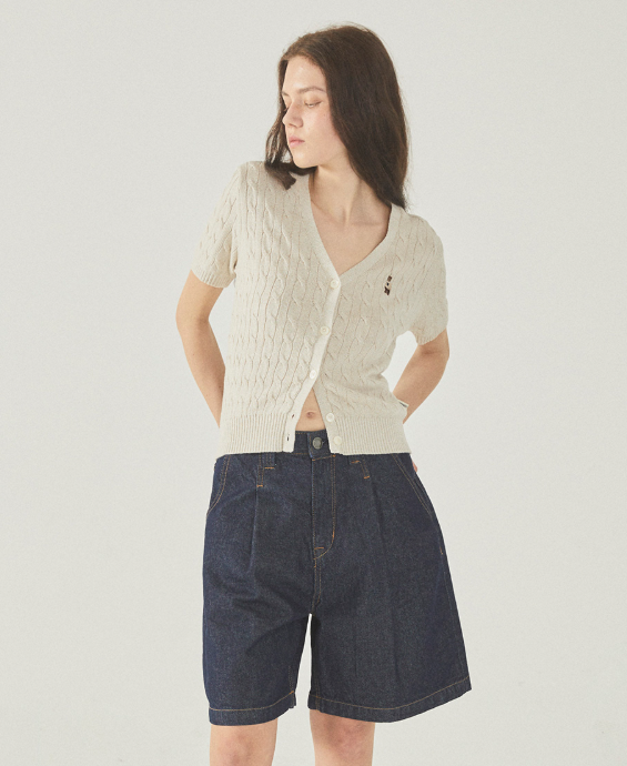 韓國 Who.A.U Steve V-neck【WA149】