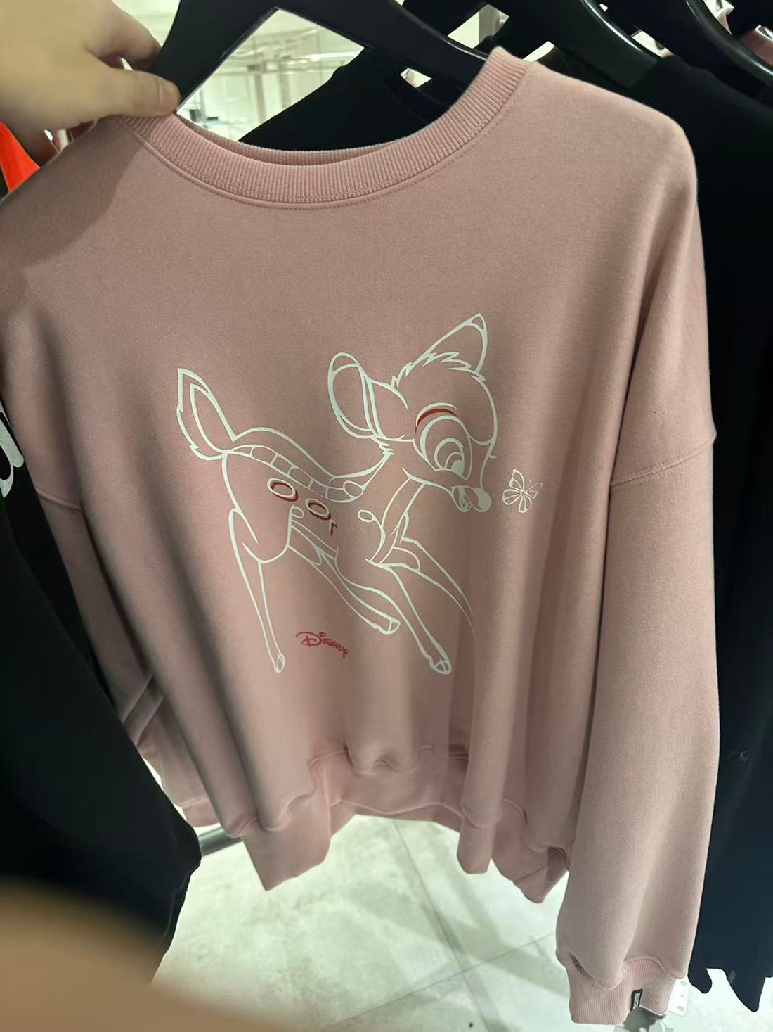 韓國 Nick Nicole Butterfly Disney Bambi Sweatshirt【NK083】