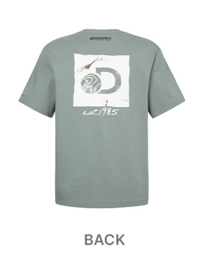 韓國 Discovery Freshvent Washing Box Logo Short-Sleeve T-Shirt【DY037】