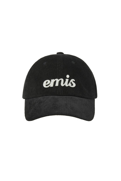 韓國 EMIS APPLIQUE CORDUROY BALL CAP【ES078】