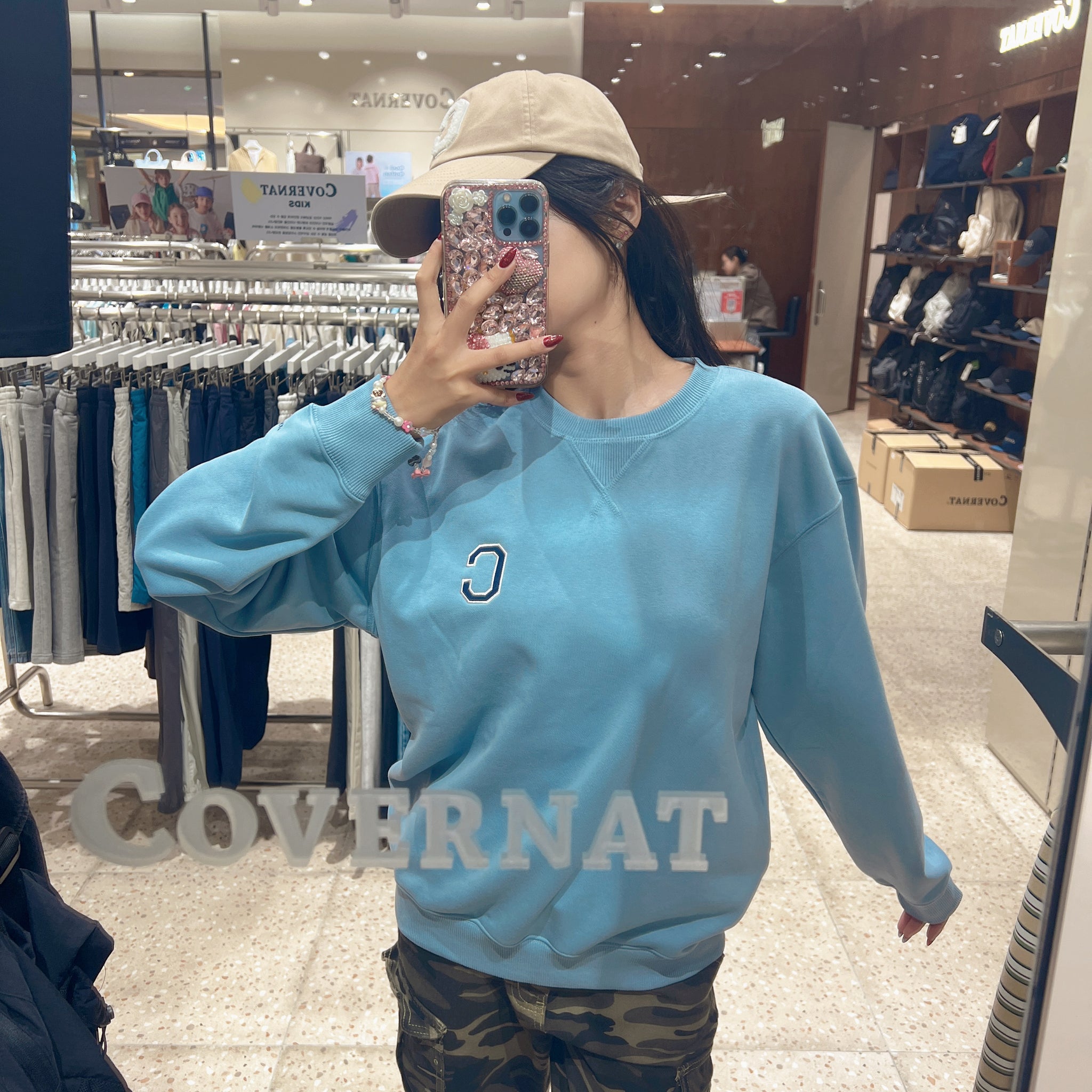 韓國 Covernat C Logo Long Sleeves【CO042】