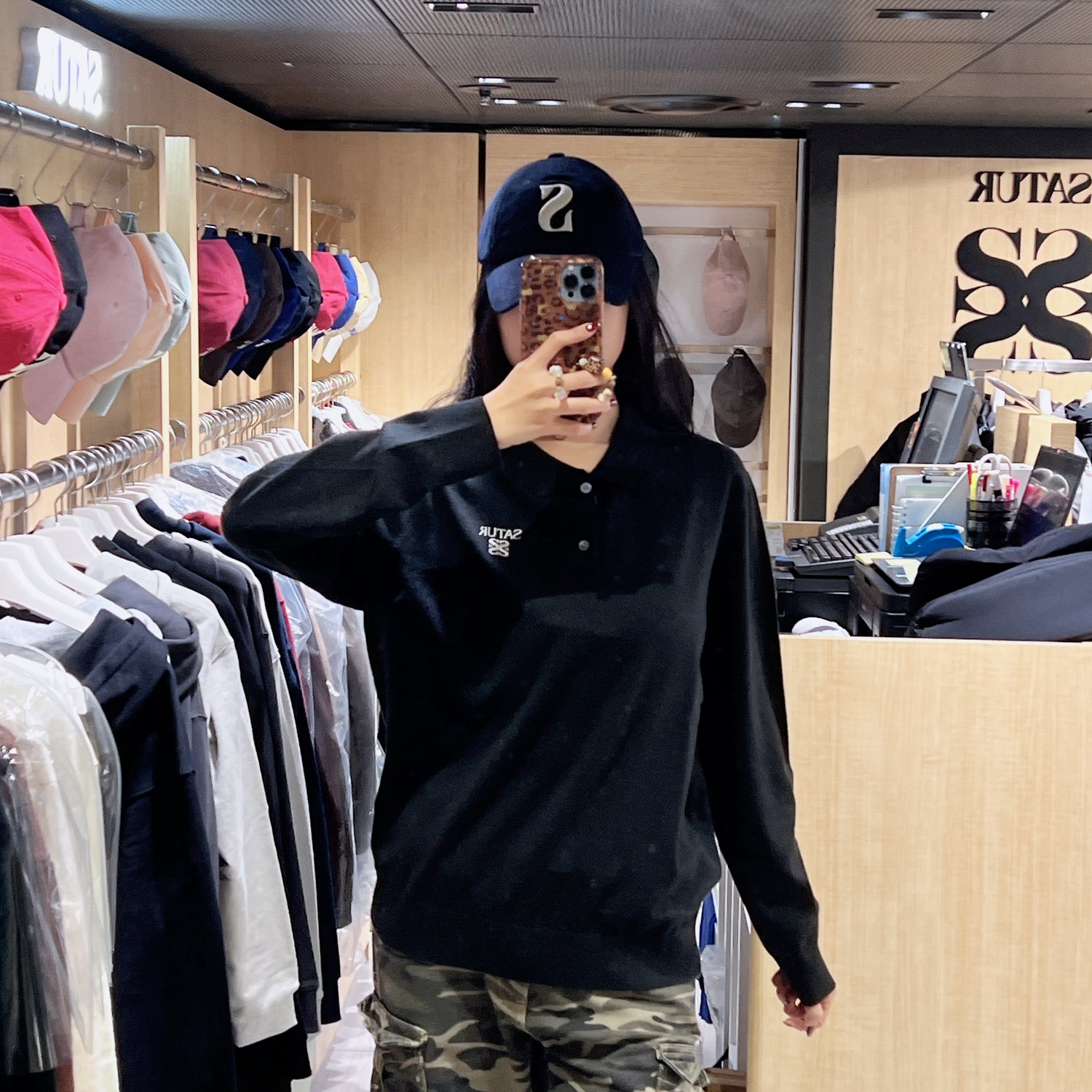 韓國 Satur Basic Polo Knit【SR232】