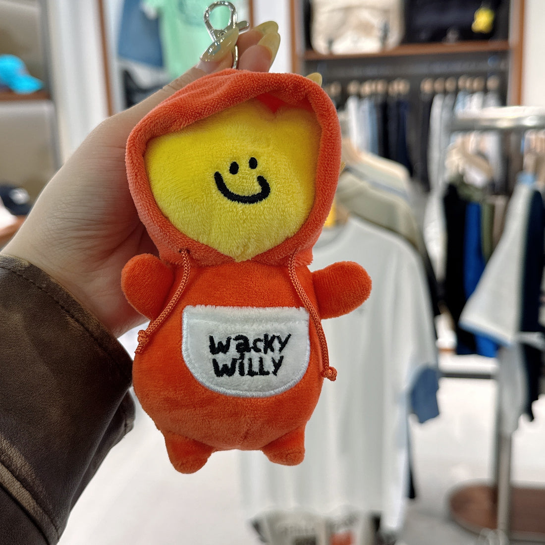 韓國 Wacky Willy Hood Kiki Keyring【WW236】