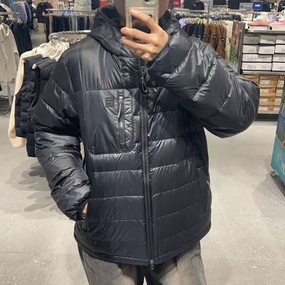 韓國 FILA Glossy Ripstop Lightweight Hooded Down (鴨絨)【FA017】