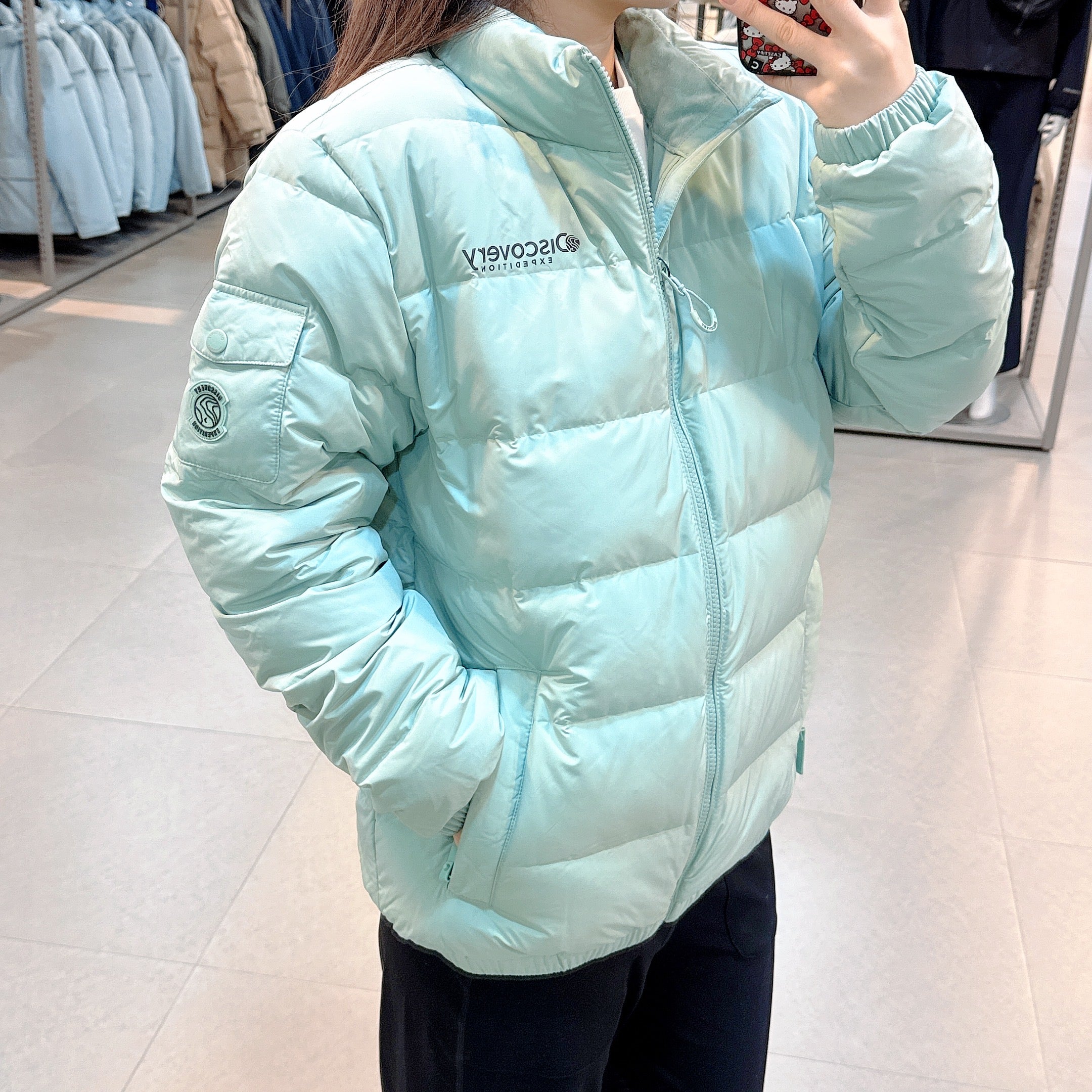 韓國 Discovery Byrn Tube Goose Down Men&