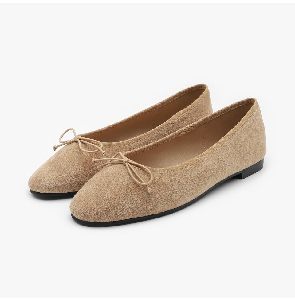 韓國 Sappun Ansley Ribbon Flats (1cm)【AU031】