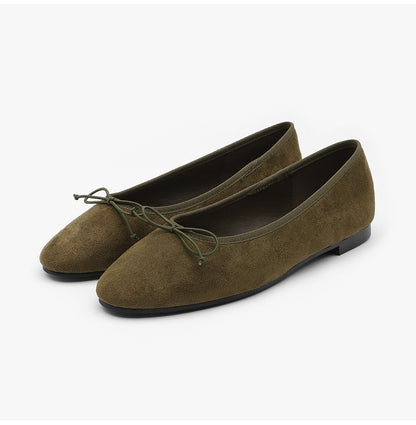 韓國 Sappun Ansley Ribbon Flats (1cm)【AU031】