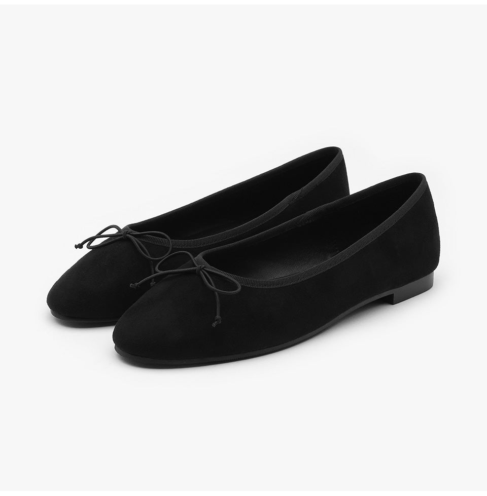 韓國 Sappun Ansley Ribbon Flats (1cm)【AU031】