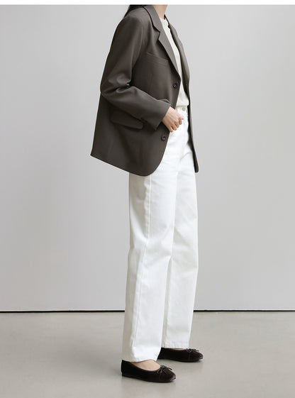 韓國 Sappun Aubrey Ribbon Velvet Flats (1cm)【AU021】