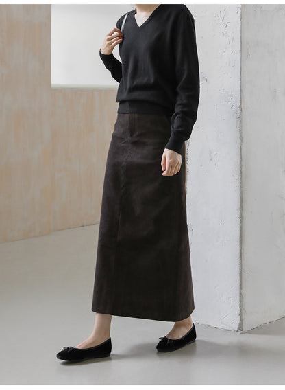 韓國 Sappun Aubrey Ribbon Velvet Flats (1cm)【AU021】