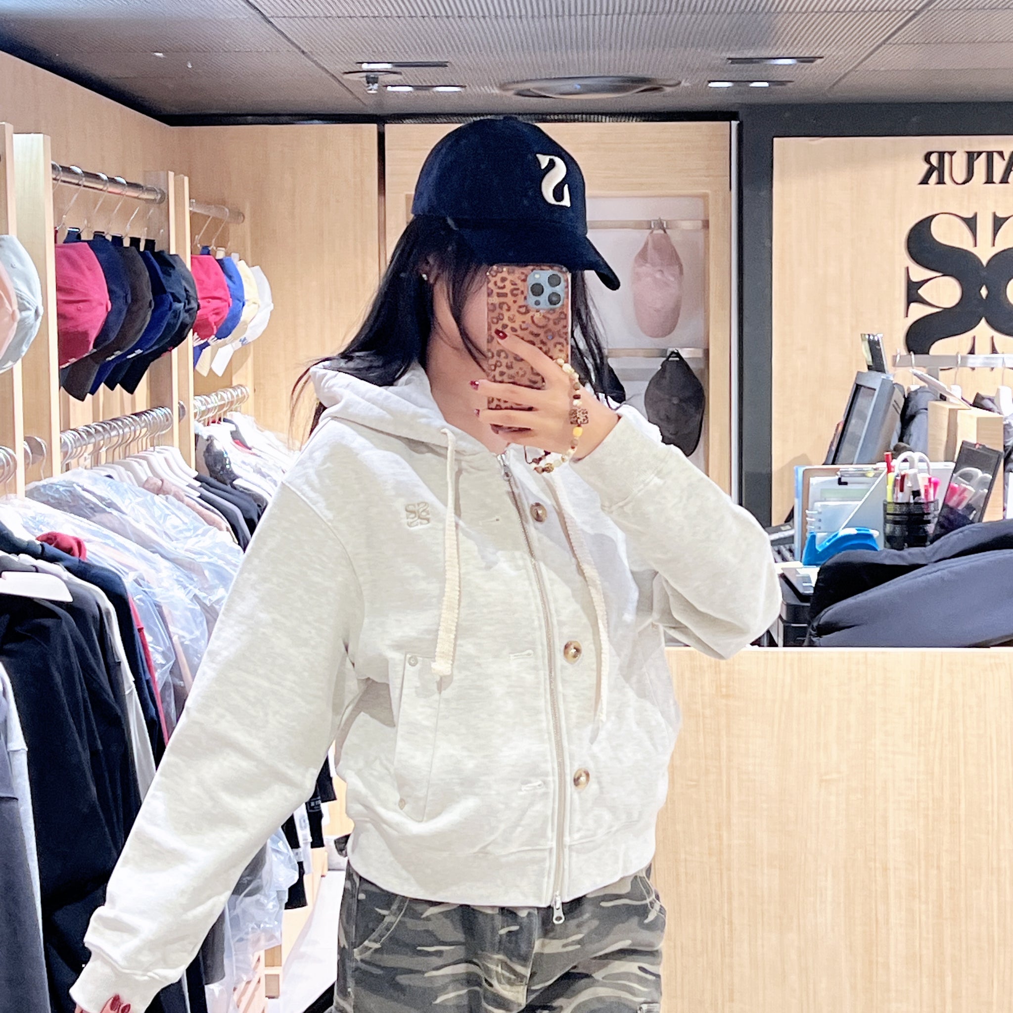 韓國 Satur Hooded Zip-Up【SR230】