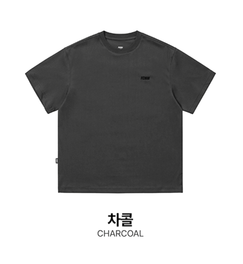 韓國 FCMM Relaxed Fit Cooling Cotton T-Shirt【FM001】