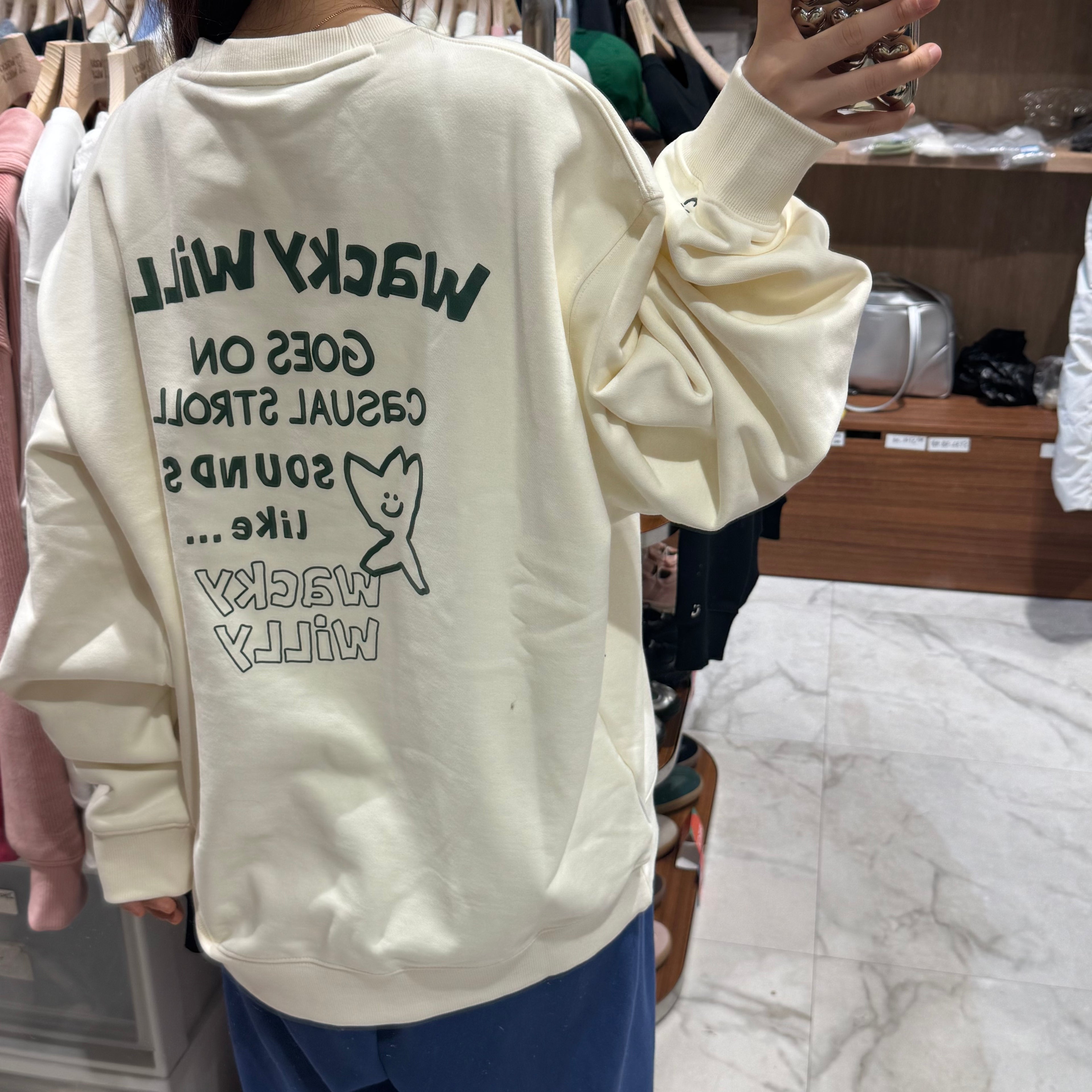 韓國 Wacky Willy Sign Logo Hoodie【WW043】 - STT Mall HK 靚太網購