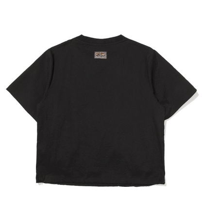 韓國 BBC Utility Woven Round T-Shirt【BC077】