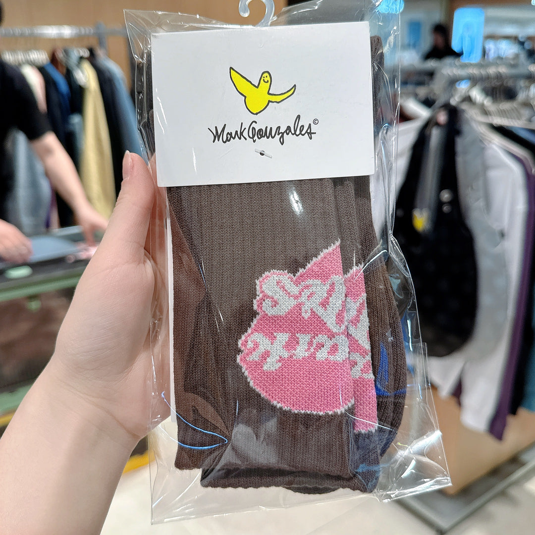 韓國 Mark Gonzales Heart Collection Graphic Socks【MG246】