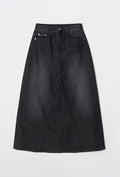 韓國 SPAO Denim Maxi Skirt【SP335】