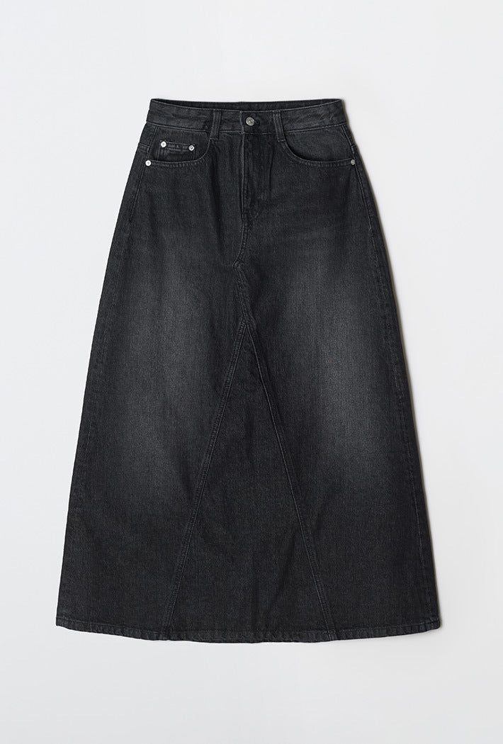 韓國 SPAO Denim Maxi Skirt【SP335】