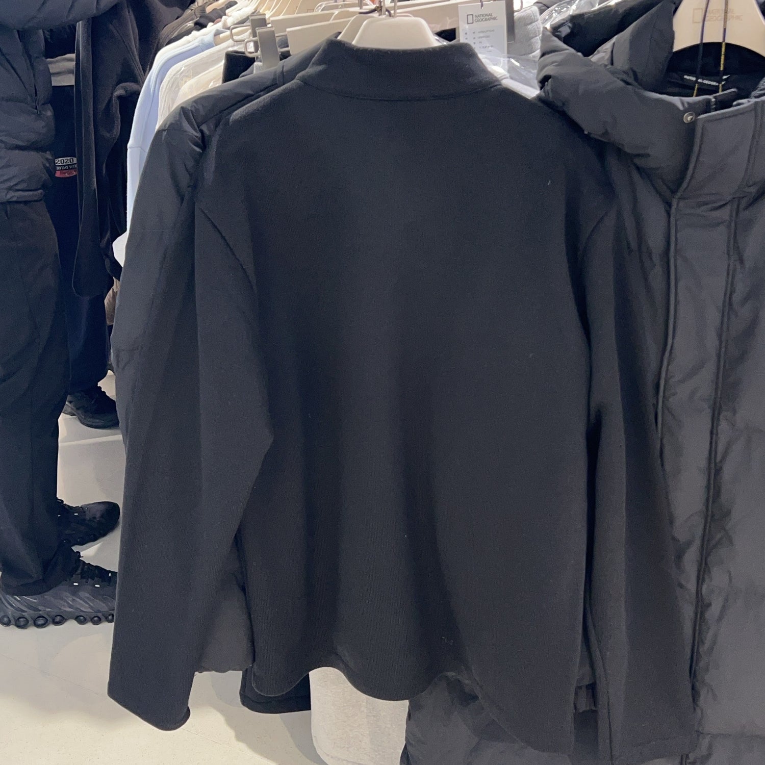 韓國 National Geographic Unisex Gliese Cardigan-Style Zip-Up Jumper【NG250】