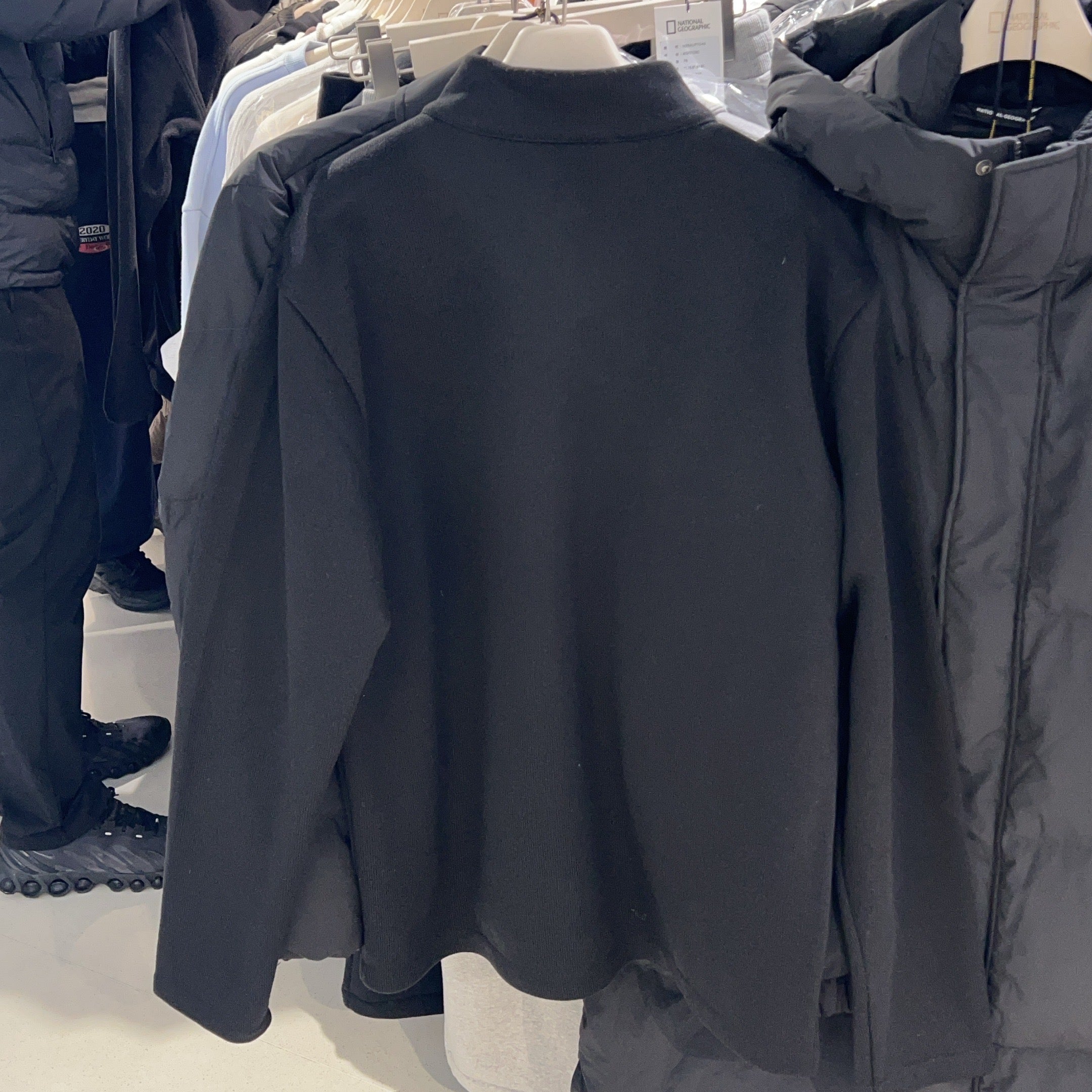 韓國 National Geographic Unisex Gliese Cardigan-Style Zip-Up Jumper【NG250】