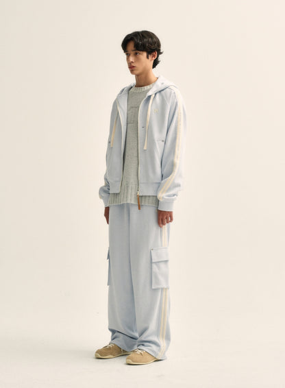 韓國 Satur Lawton Loose Fit Hood Zip-up【SR017】