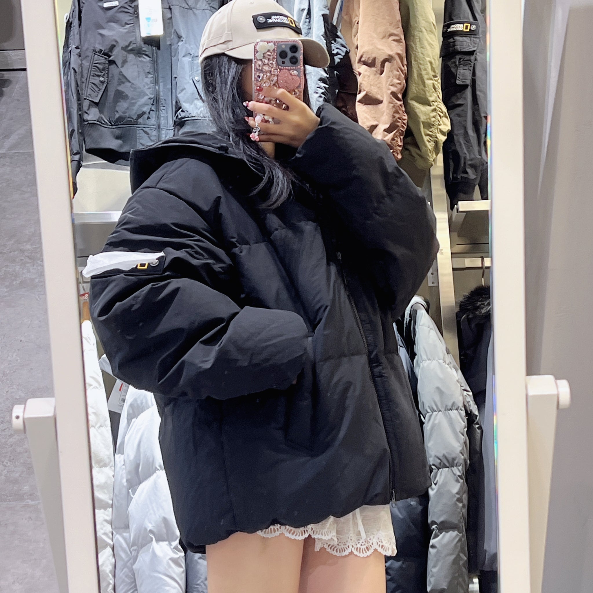 韓國 National Geographic Hooded Heron Down Jumper鵝絨【NG820】