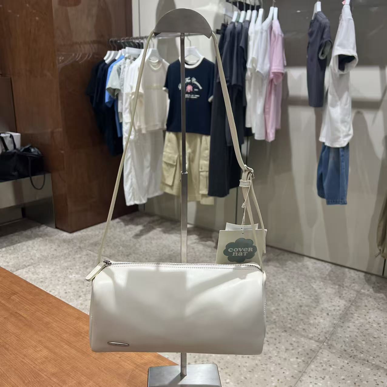 韓國 Covernat Cloverheart Square Shoulder Bag【CO011】