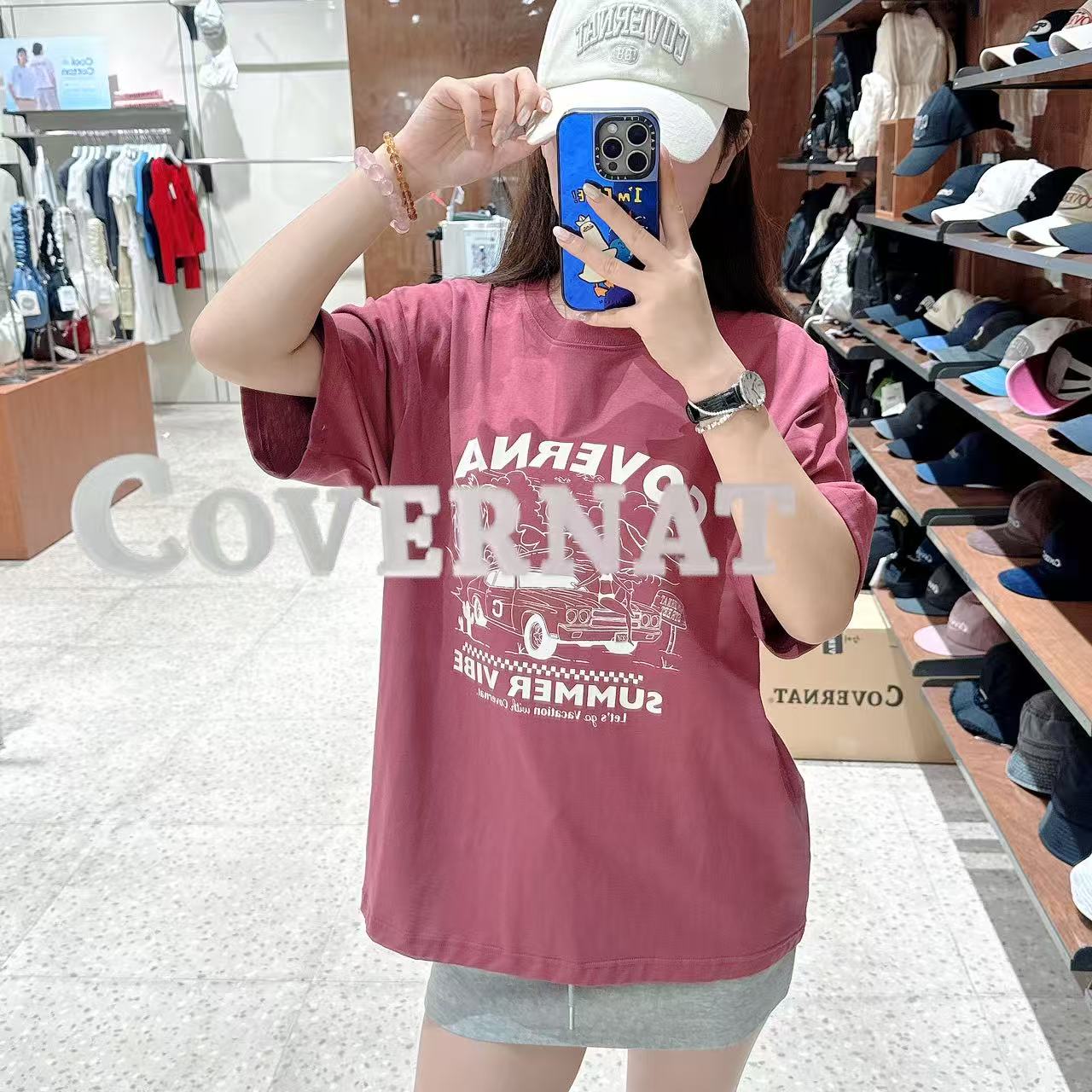 韓國 Covernat Volume Car Graphic T-Shirt【CO059】