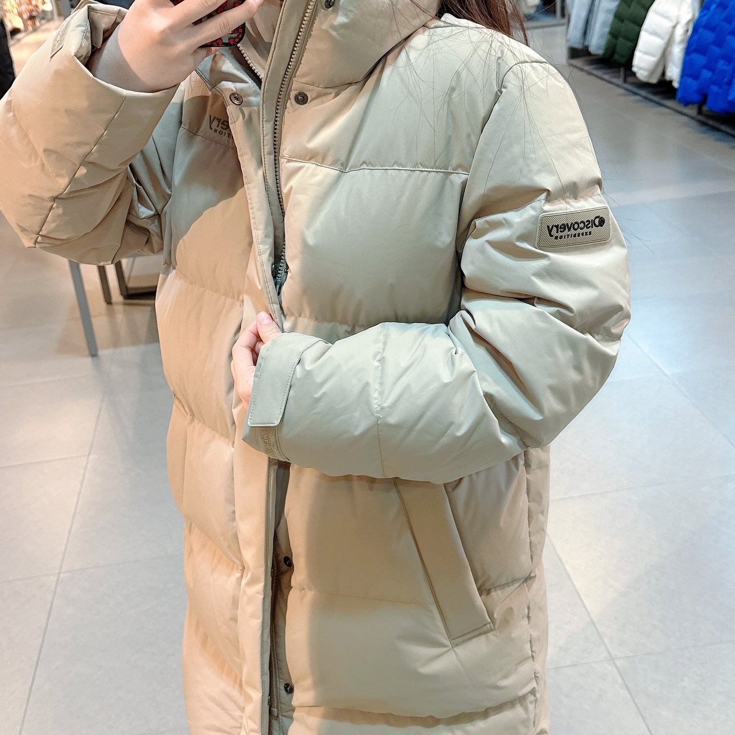 韓國 Discovery Common Overton Goose Down Mid-Padding (鵝絨)【DY210】