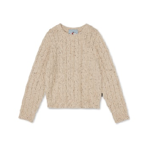 韓國 Markm Women's NEFF Wool Cable Crewneck Knit【MA368】