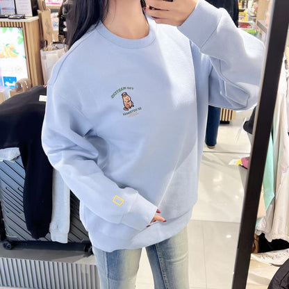 韓國 National Geographic Animal Graphic Long Sleeves(加絨款)【NG157】