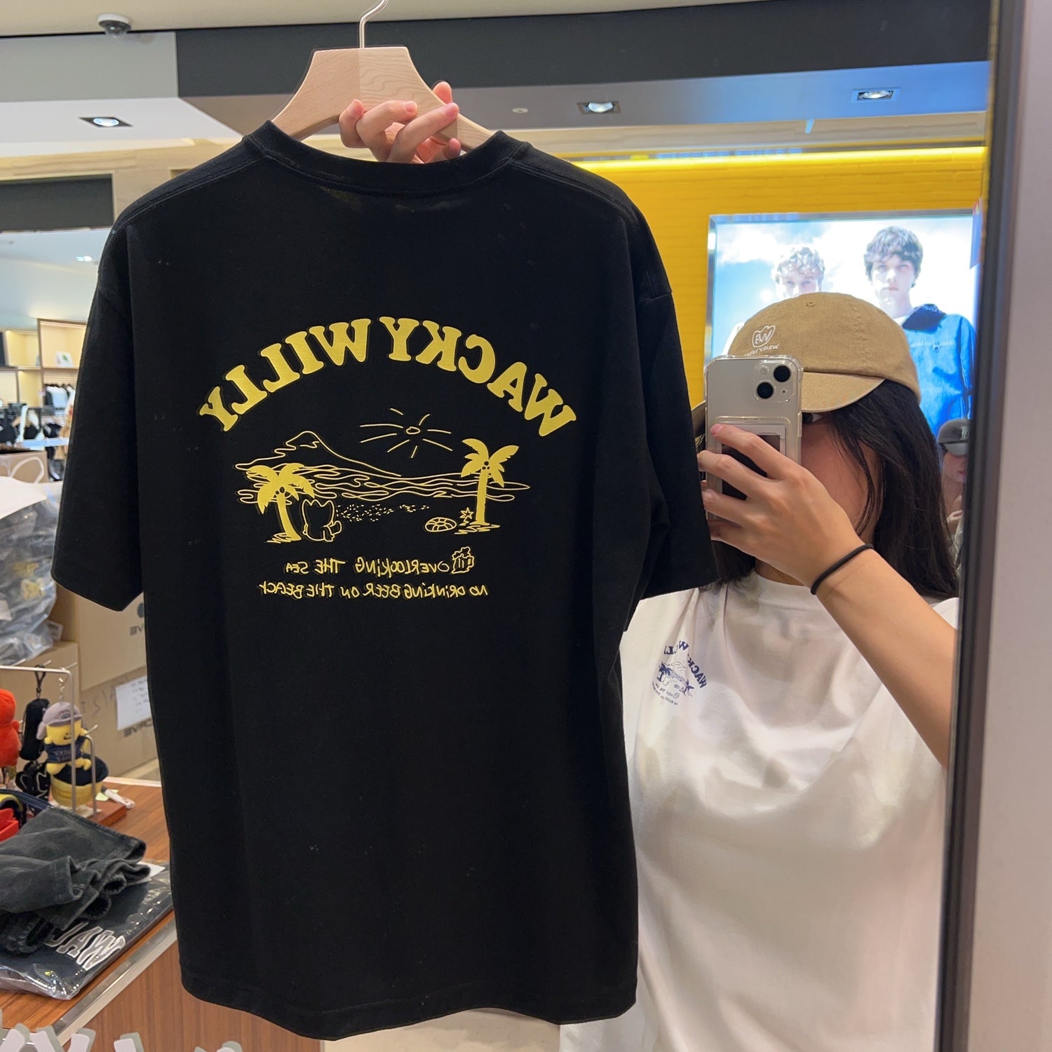 韓國 Wacky Willy Beach Graphic Vacation Short Sleeve T-Shirt【WW004】