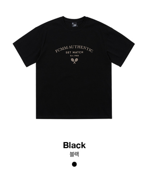 韓國 FCMM Tennis Authentic T-Shirt【FM014】