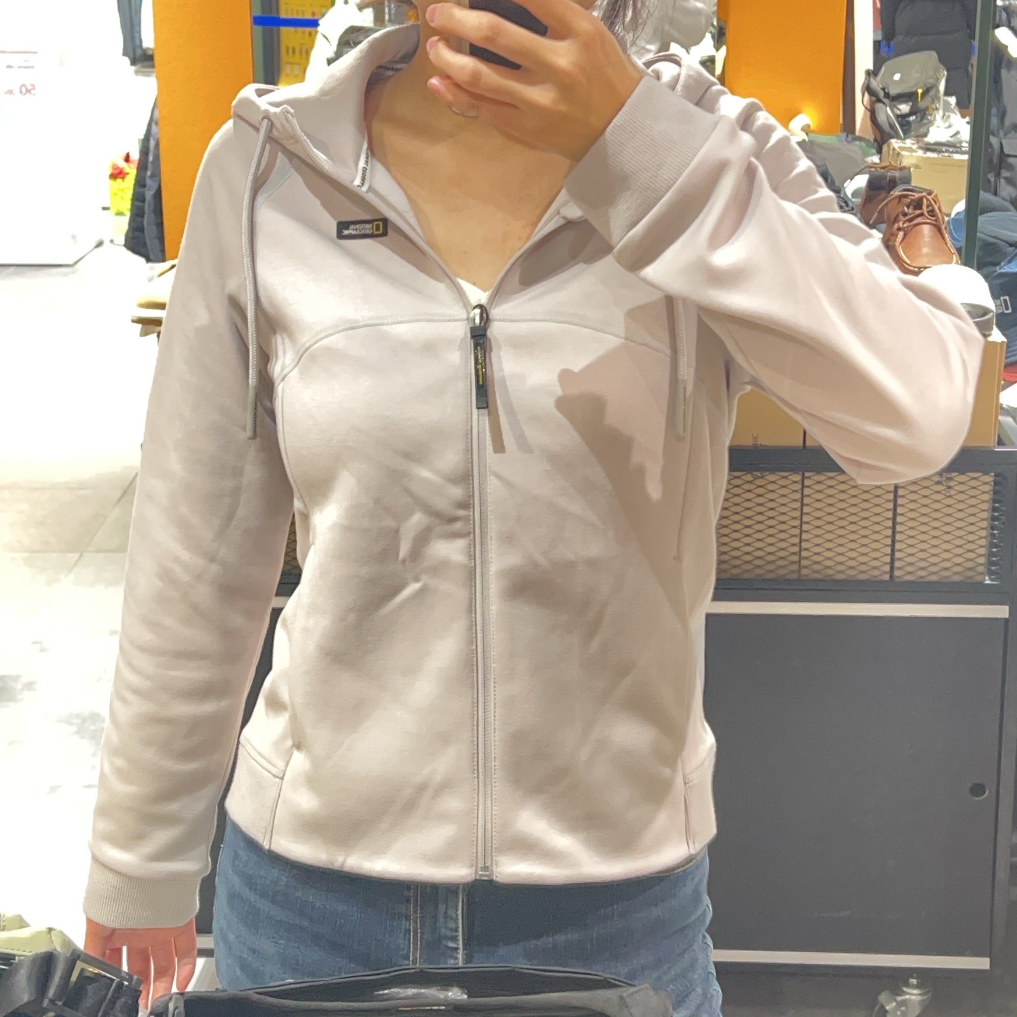 韓國 National Geographic Women's Athleisure Training Hooded Zip-Up【NG326】
