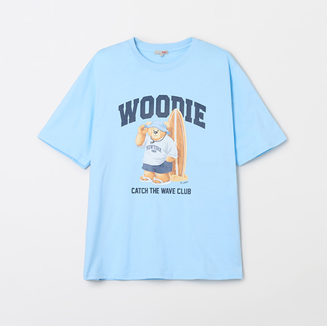 韓國 SPAO Surfing Heritage Short Sleeve T-Shirt【SP185】